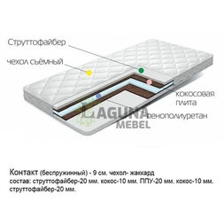 Матрас беспружинный Контакт